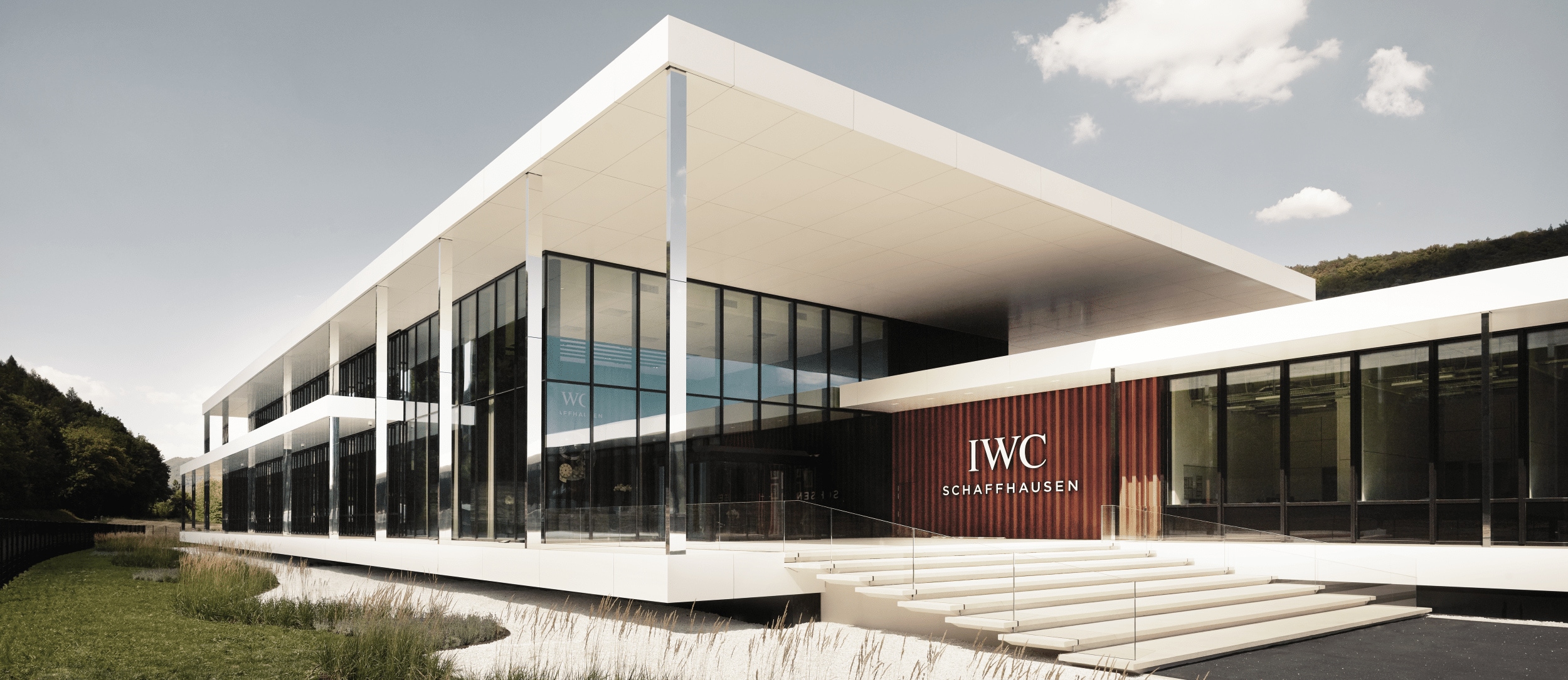 The IWC Schaffhausen Manufakturzentrum building